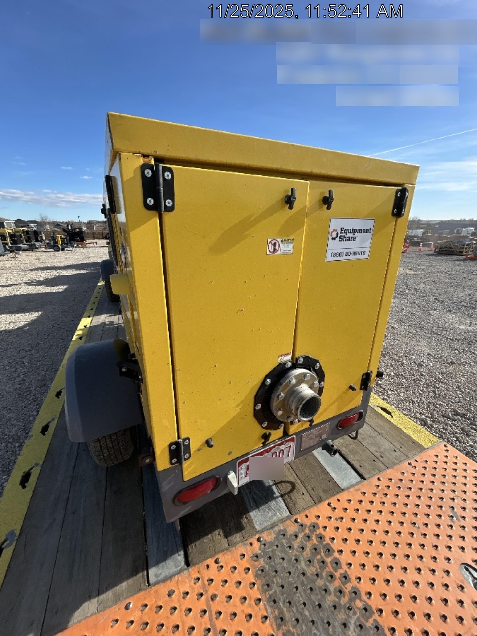 2020 ATLAS COPCO PAS 100 HF CS Enclosed