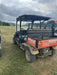 2019 Kubota RTV-X1140 4wd Utility Cart, LED Strobe, Windshield Tempered Glass, Plastic Canopy, Wire Harness Kit, Backup Alarm