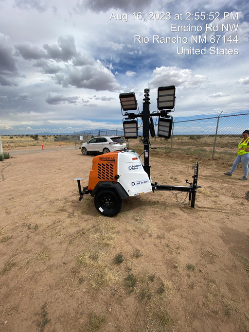2023 Generac MLT2 Diesel, Flex Switch 120V Input, Powerzone Controller, (4) 320W LED Lights, 4kW Generator, 39.9 Gal Fuel Tank, 2" Ball, T3