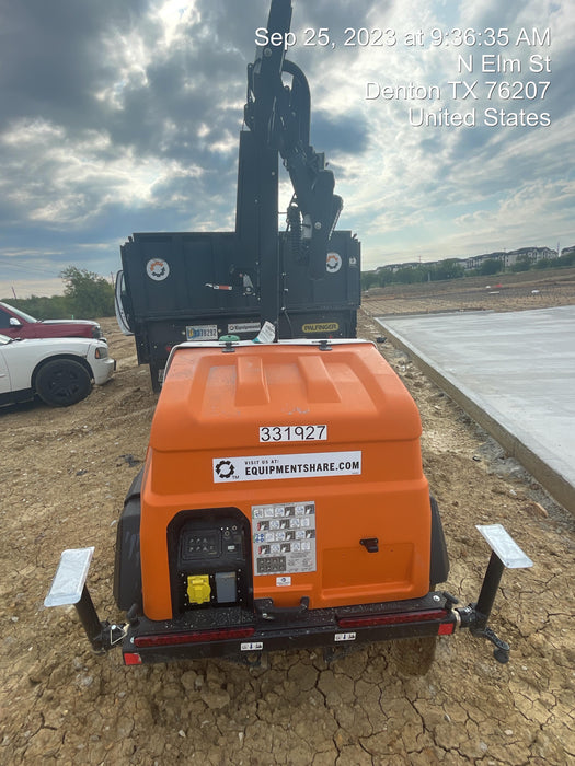 2023 Generac MLT2 Diesel, Flex Switch 120V Input, Powerzone Controller, (4) 320W LED Lights, 4kW Generator, 39.9 Gal Fuel Tank, 2" Ball, T3