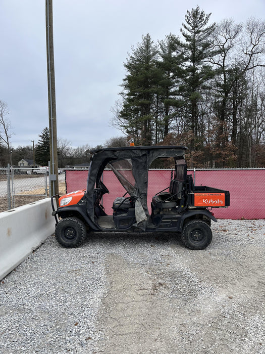 2022 Kubota RTV-X1140W-H Plastic Canopy, Windshield Acrylic Clear, LED Strobe Light, Wire Harness Kit, Back up Alarm