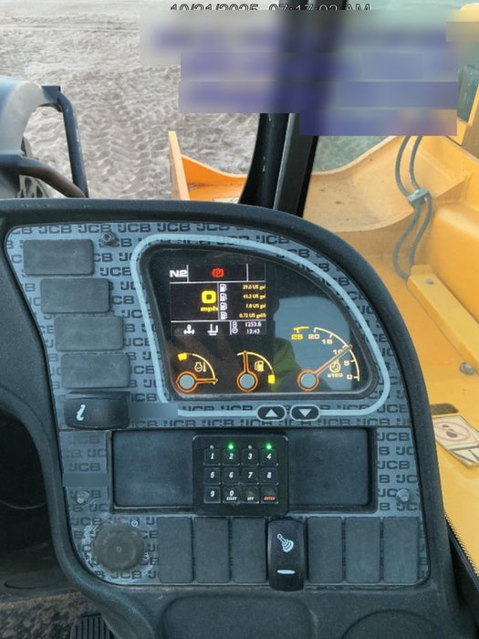 2020 JCB 509-42 Canopy, Solid Tires, Work Lights, Beacon, Aux Hydraulics, Back up Alarm, Lifting Eye, ES Decals