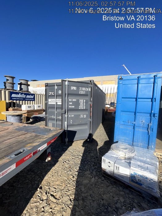 2025 CONEX Storage Container 8'x8'x20'