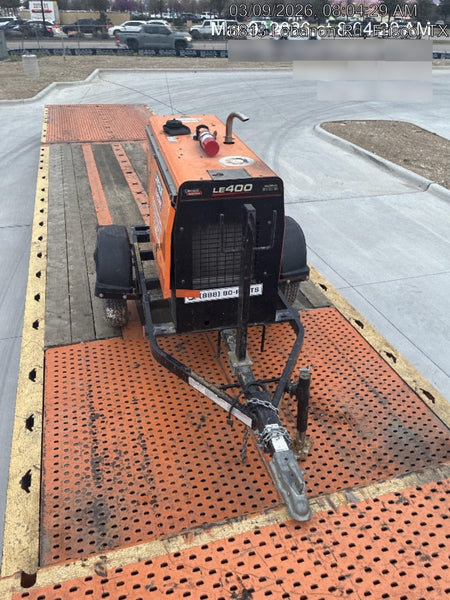 2022 Lincoln Electric LE400 Kubota V1505, Trlr, Cable Rack, Light Kit, ES Decals, T3