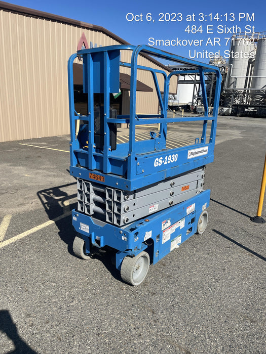 2020 Genie GS-1930 Fixed rails with chain entry gate - Pre A92.20
