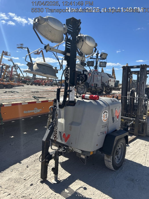 2018 Wacker Neuson LTV6L-MH LTV6L Mobile Light Tower w/Fuel Level Sensor Installed