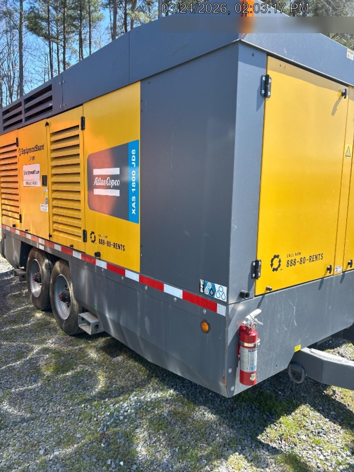 2024 ATLAS COPCO XAS 1800