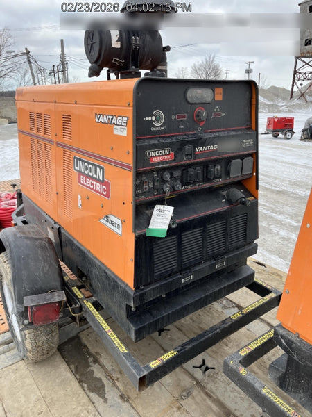 2021 Lincoln Electric Vantage 549X Ready Pak 3, ORANGE (includes trailer, cable rack, fender light kit)