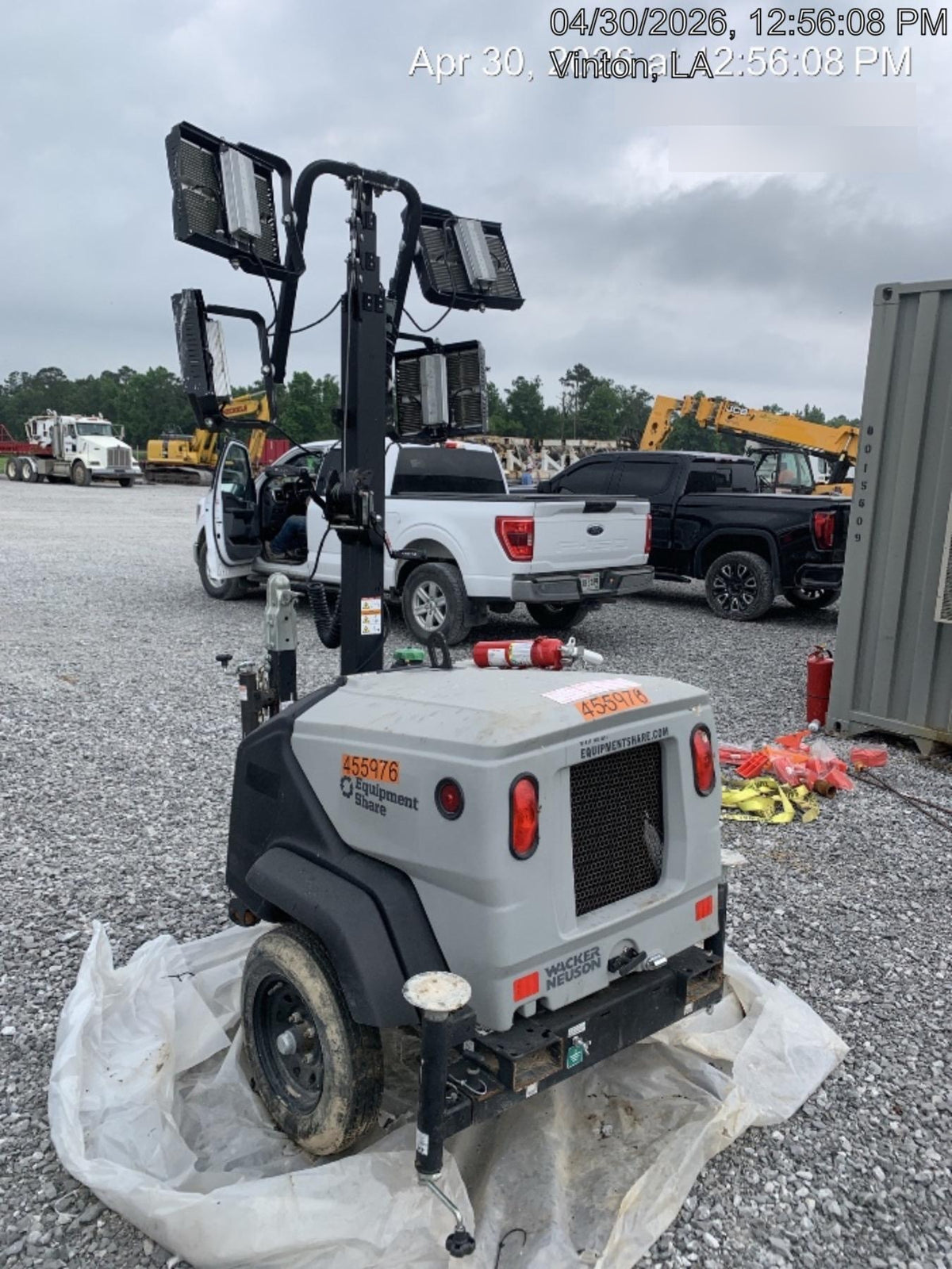 2024 Wacker Neuson LTT4 Diesel, Kohler KDW702, Deep Sea Controller, Auto Start, LED 320W, Bypass Outlet, T3