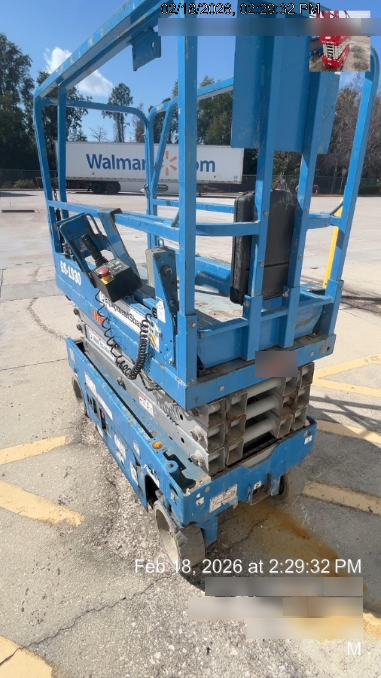 2020 Genie GS-1930 Fixed rails with chain entry gate - Pre A92.20