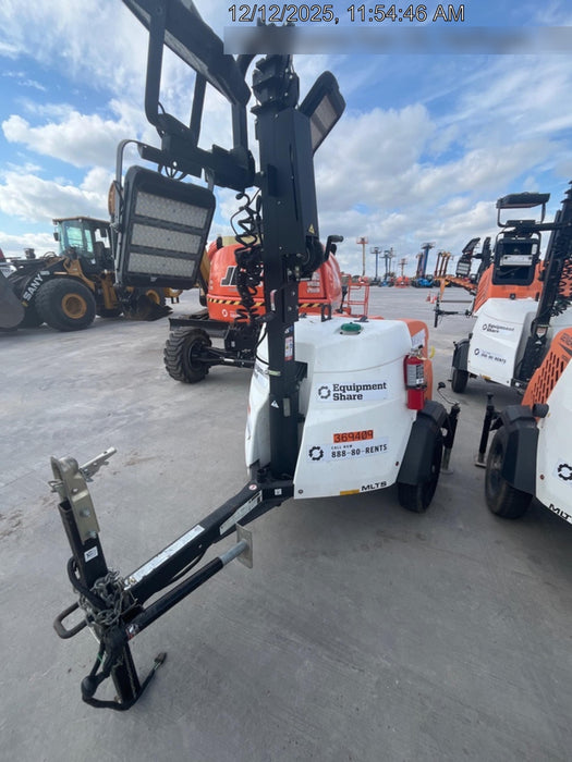 2023 Generac MLT2 Diesel, Flex Switch 120V Input, Powerzone Controller, 
(4) 320W LED Lights, 4kW Generator, 39.9 Gal Fuel Tank, 2" Ball, T3