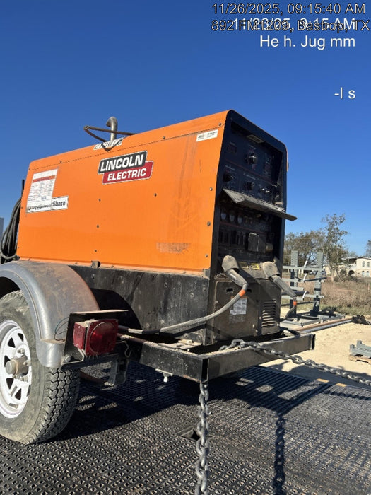 2022 Lincoln Electric LE400 Kubota V1505, Trlr, Cable Rack, Light Kit, ES Decals, T3