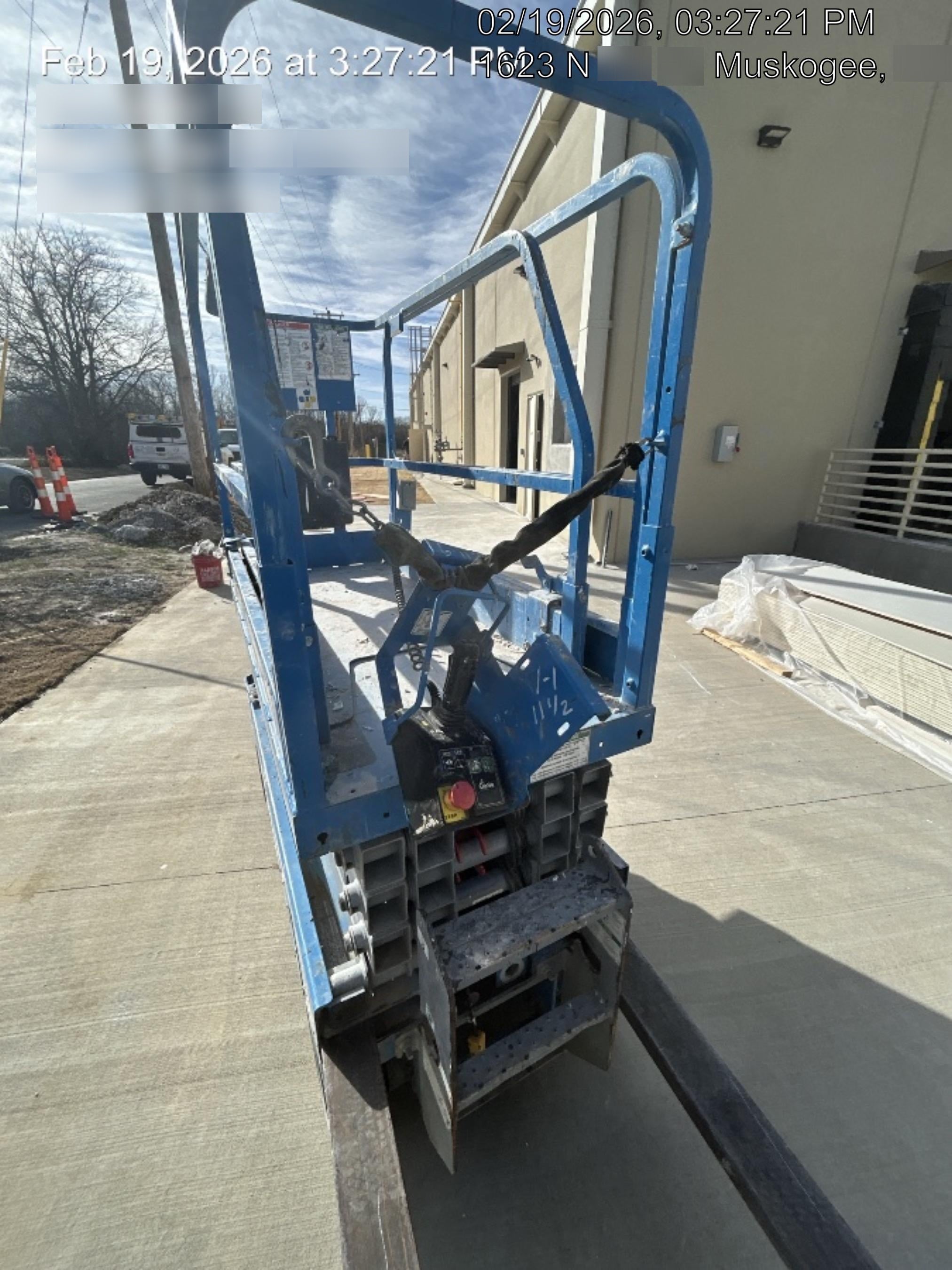 2019 Genie GS-1930 Fixed Rails with Chain Entry