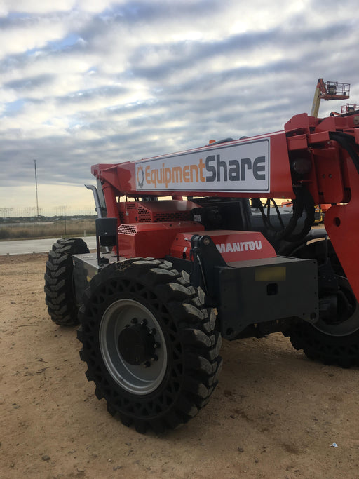 2019 Manitou MTA8044 MTA 8044 - 74 HP T4, Canopy, Worklights/Strobe, Beacon, 66" Carriage, 48" Forks, Solid Tires, Lift Hook, Aux Hydraulics