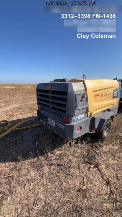 2020 ATLAS COPCO XATS 400 PFF