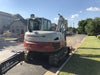 2019 Takeuchi TB290 Cab, AC, Rubber Tracks, Dozer Blade, Travel Alarm, Control Pattern Change Valve, Auxiliary Hydraulics w/18" Quick Coupler Bucket with teeth, 6.2 cu. ft. capacity/24" Quick Coupler Bucket with teeth, 8.6 cu. ft. capacity/36" Quick Coupler Bucket with teeth, 13.4 cu. ft. capacity, Quick Coupler, Hydraulic Thumb Installed