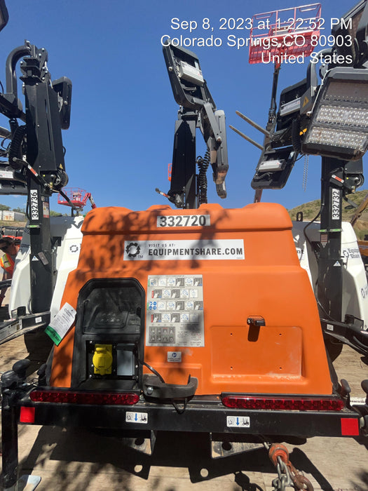 2023 Generac MLT2 Diesel, Flex Switch 120V Input, Powerzone Controller, (4) 320W LED Lights, 4kW Generator, 39.9 Gal Fuel Tank, 2" Ball, T3