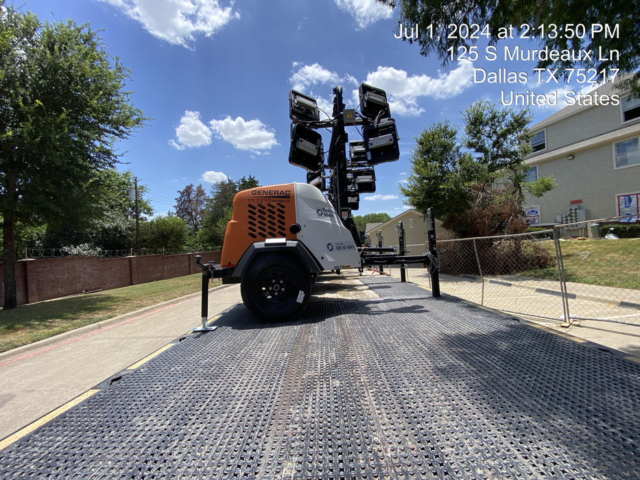 2024 Generac MLT2 Diesel, Flex Switch 120V Input, Powerzone Controller, 
(4) 320W LED Lights, 4kW Generator, 39.9 Gal Fuel Tank, 2" Ball, T3