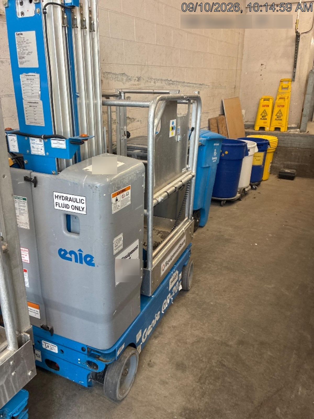 2019 GENIE GR-20