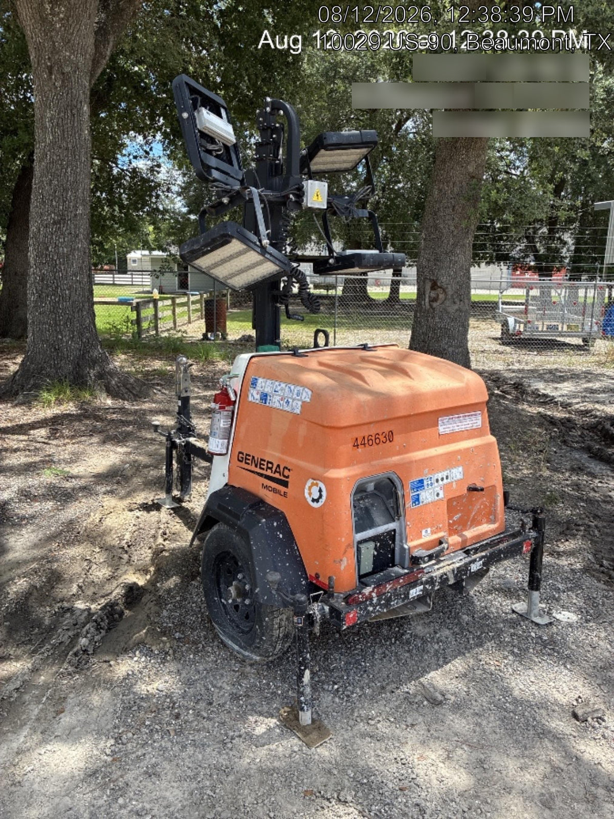 2024 Generac MLTS-4 2.4kW, Mitsu Eng, Analog, LED, Diesel.