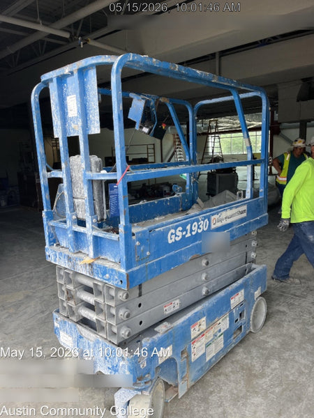 2019 Genie GS-1930 Fixed Rails with Chain Entry