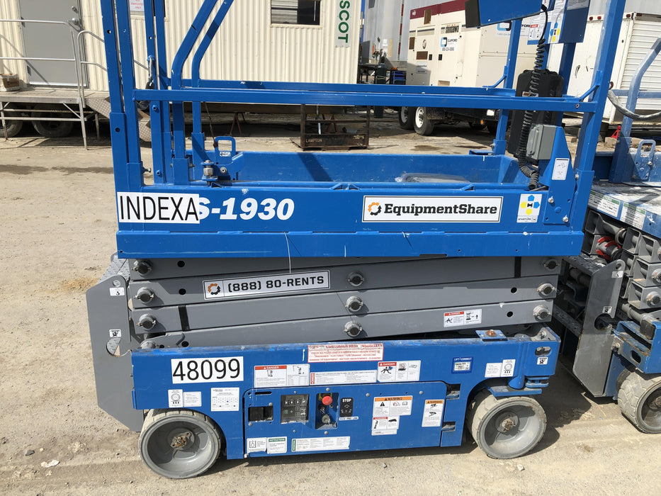 2019 Genie GS-1930 Fixed Rails with Chain Entry