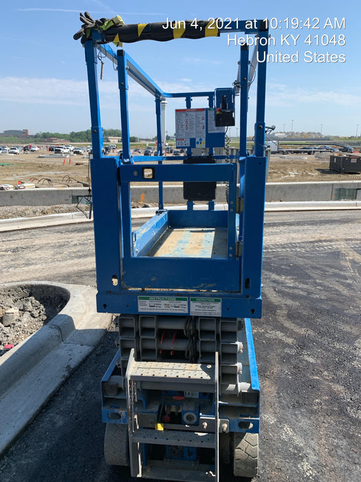 2020 Genie GS-1930 Solid Non Marking Tires, Beacon, Folding rails with half height swing gate