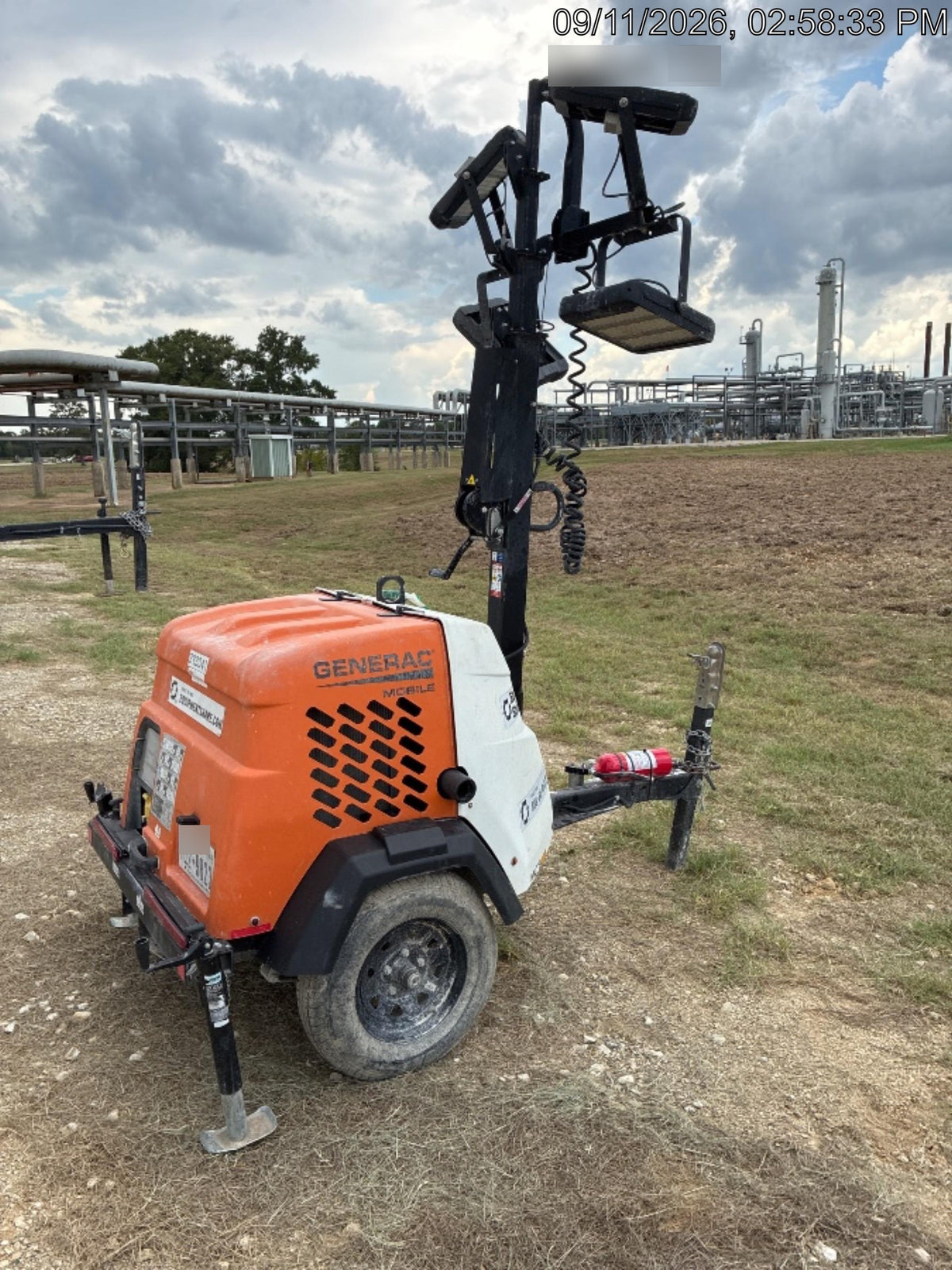 2024 Generac MLT2 Diesel, Flex Switch 120V Input, Powerzone Controller, 
(4) 320W LED Lights, 4kW Generator, 39.9 Gal Fuel Tank, 2" Ball, T3
