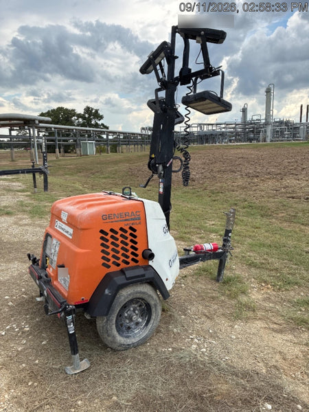 2024 Generac MLT2 Diesel, Flex Switch 120V Input, Powerzone Controller, 
(4) 320W LED Lights, 4kW Generator, 39.9 Gal Fuel Tank, 2" Ball, T3