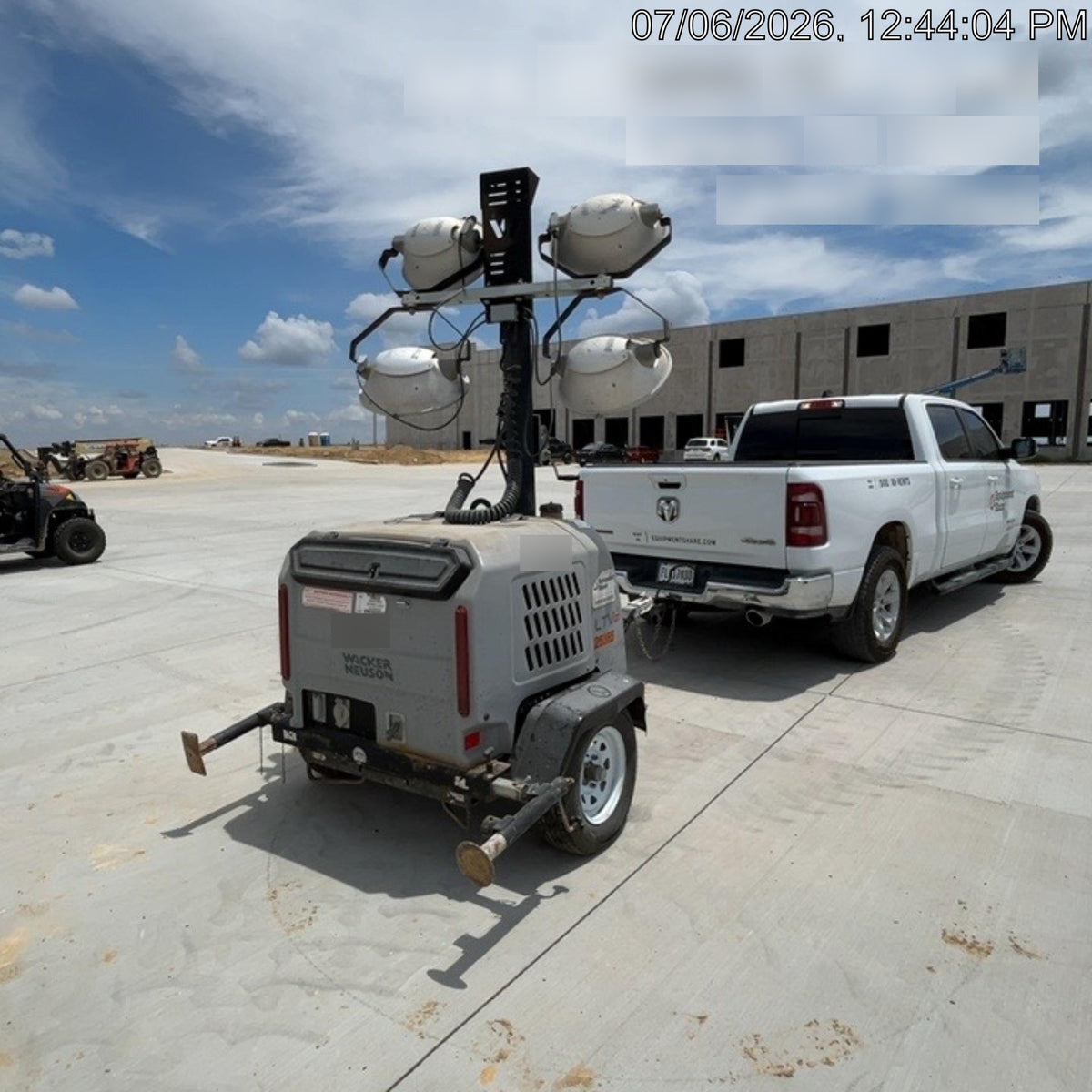 2019 Wacker Neuson LTV6L-MH Standard Options, ES Track Hardware, Fuel Level Sensor
