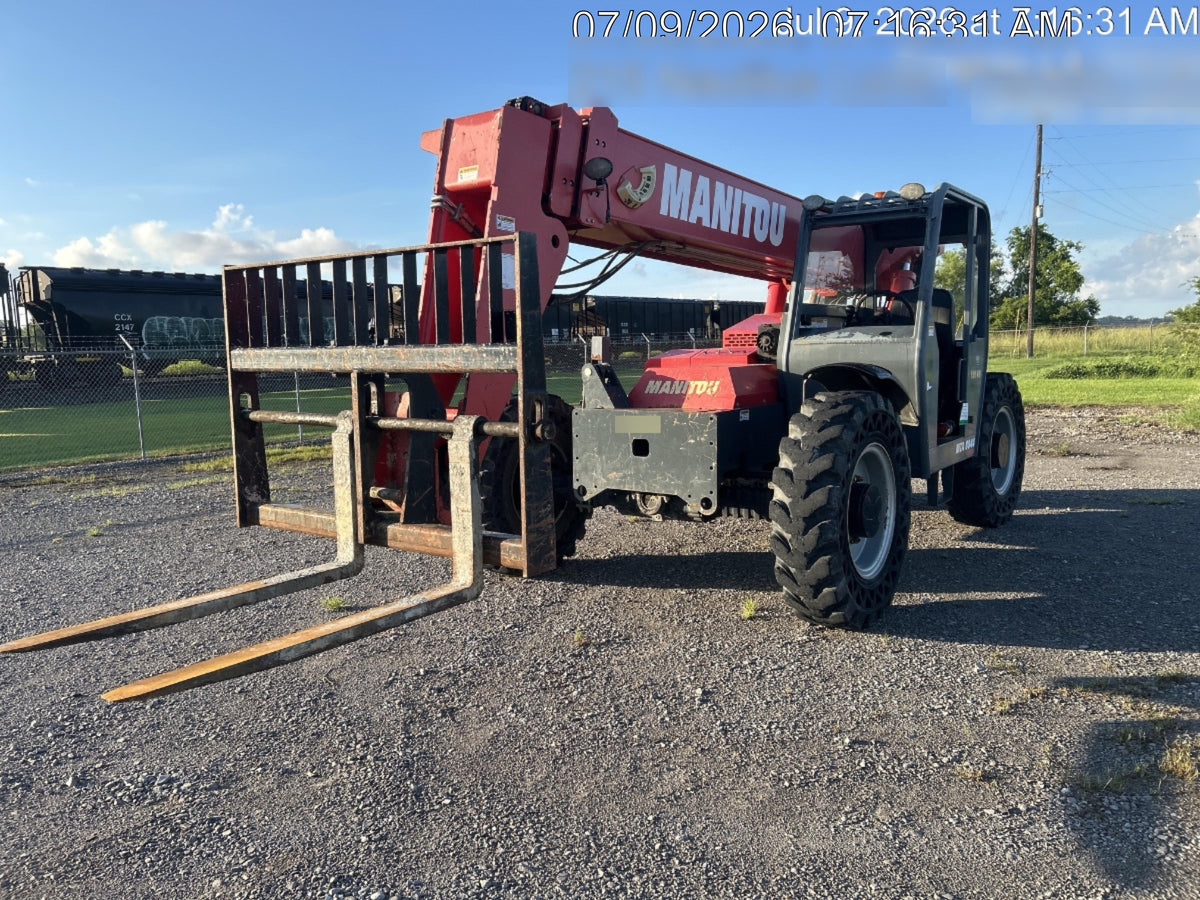 2019 Manitou MTA8044 MTA 8044 - 74 HP T4, Canopy, Worklights/Strobe, Beacon, 66" Carriage, 48" Forks, Solid Tires, Lift Hook, Aux Hydraulics