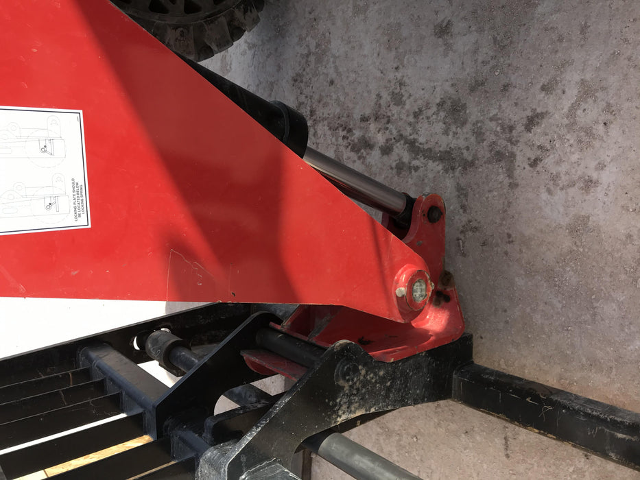 2019 Manitou MTA12042 120hp T4F, Cab/Heat/Air, Cab and Boom LED work lights, Auxiliary Hydraulics, Solid Tires, Amber strobe, Lift Hook 66" Carriage, 60" Forks