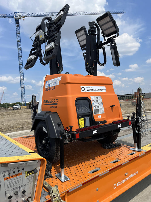 2023 Generac MLT2 Diesel, Flex Switch 120V Input, Powerzone Controller, (4) 320W LED Lights, 4kW Generator, 39.9 Gal Fuel Tank, 2" Ball, T3