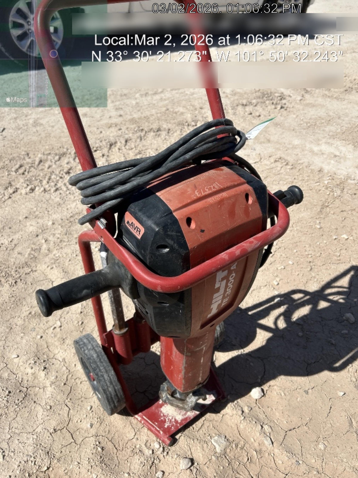 2021 HILTI TE 3000-AVR