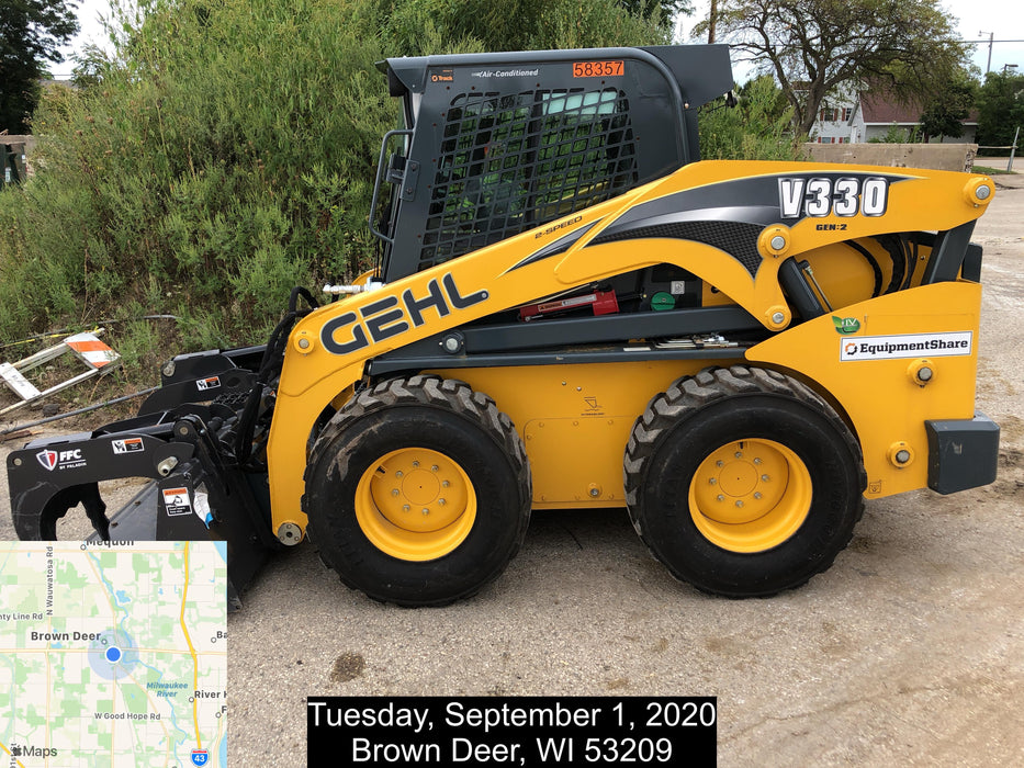 2017 Gehl V330 Standard Rental Specs