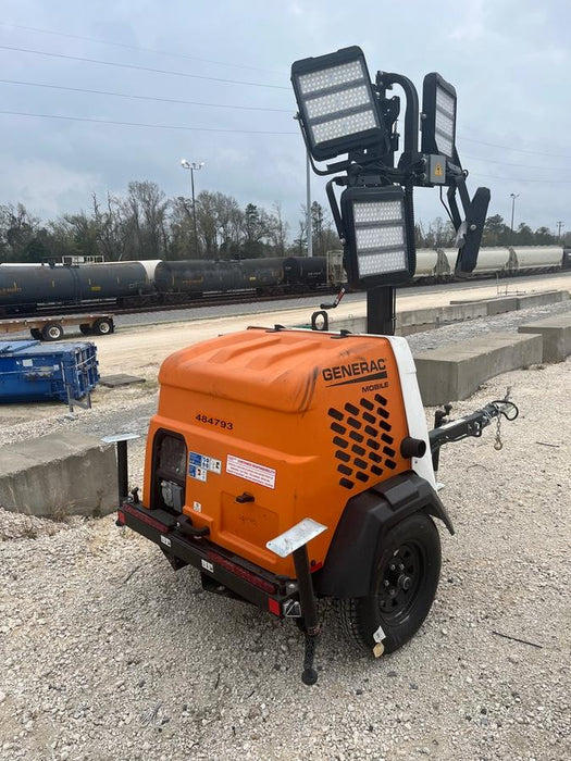 2025 Generac MLT6SMDS Diesel, Mitsubishi / Final Tier 4 Engine, 10.5 HP @ 1800 RPM, (4) 320W G4 LED's, Brushless Excitation, Capacitor Regulated, Vertical Mast, Manual Winch, 5kW Export Power, Power Zone Auto Light Controller