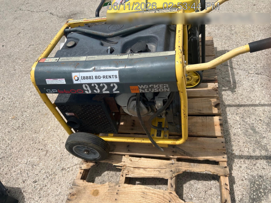 2018 WACKER NEUSON GP6600A