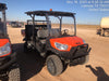Kubota RTV-X1140W-H Canopy, 4-Seater, Diesel, Windshield Acrylic Clear, LED Strobe, Backup Alarm