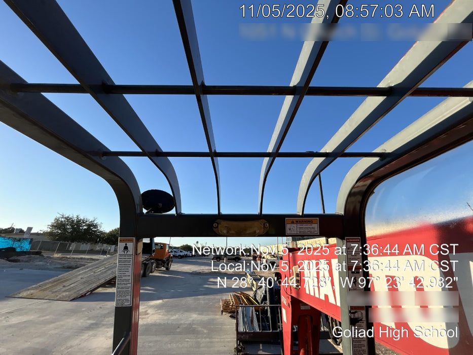 2019 Manitou MTA8044 Manitou MTA 8044 - 74 HP T4, Canopy, Worklights/Strobe, Beacon, 66" Carriage, 48" Forks, Solid Tires, Lift Hook, Aux Hydraulics