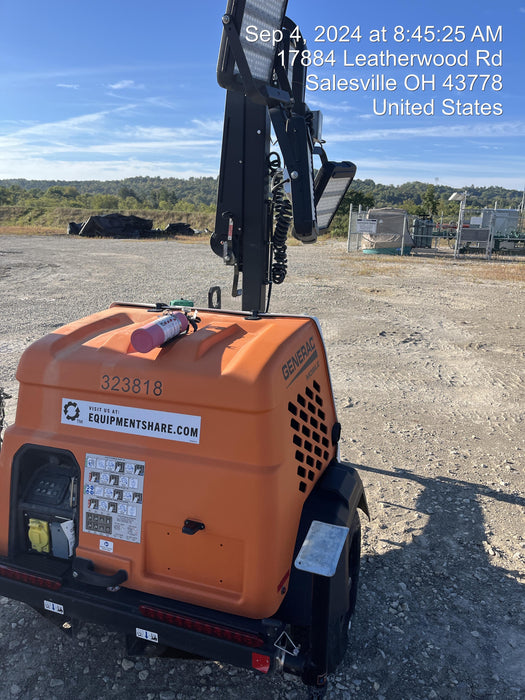 2023 Generac MLT2 Diesel, Flex Switch 120V Input, Powerzone Controller, (4) 320W LED Lights, 4kW Generator, 39.9 Gal Fuel Tank, 2" Ball, T3