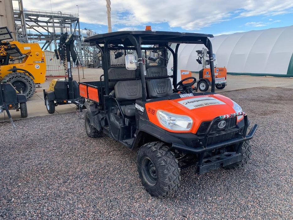2022 Kubota RTV-X1140W-H Plastic Canopy, Windshield Acrylic Clear, LED Strobe Light, Wire Harness Kit, Back up Alarm