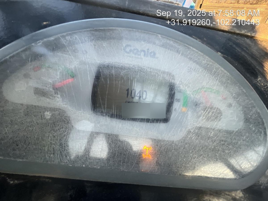 2018 Genie GTH-844 Genie GTH-844 w/Open ROPS, Solid Tires, beacon/work lights, 60" carriage/forks