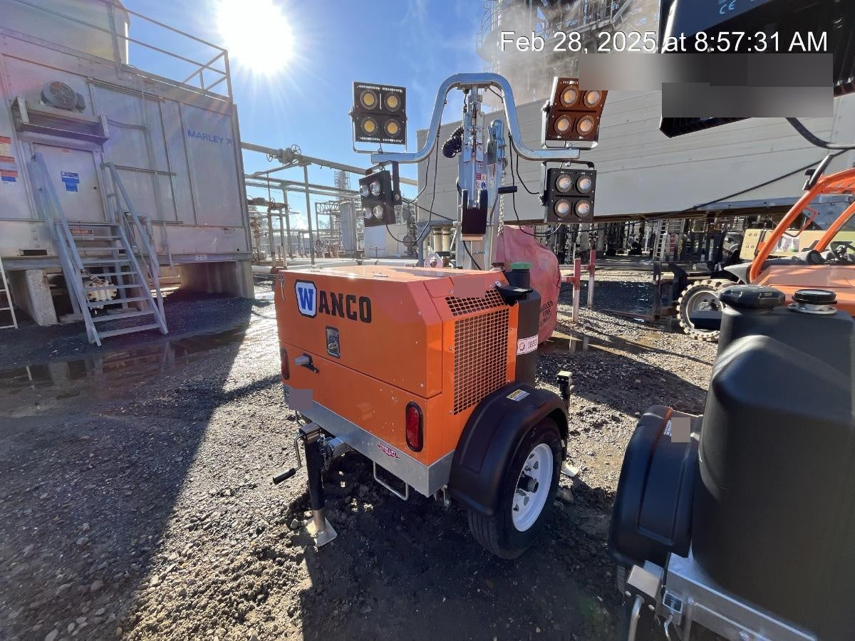 2024 Wanco WLTT-4MM4K Diesel, Deep Sea Controller, Shore Power Plug, Auto Start, (4) 350W LED Floodlights, 4kW Generator, 60 Gal Fuel Tank, 2" Ball, T3