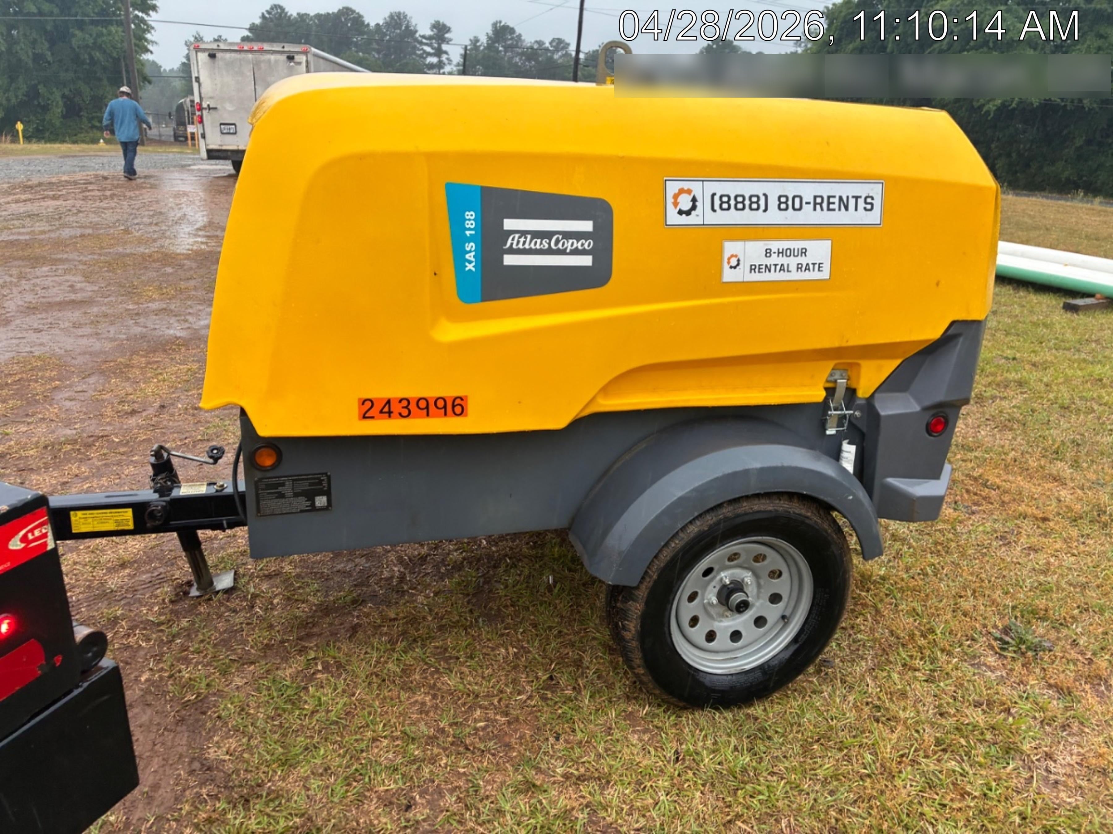 2022 ATLAS COPCO XAS188 CWK
