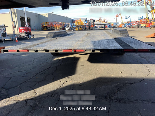 2025 TEXAS PRIDE TRAILERS 21' Lowboy Gravity Tilt Bed 14K Bumper Pull Trailer