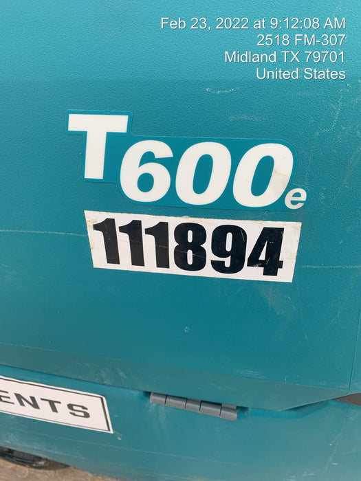 2020 TENNANT T600E