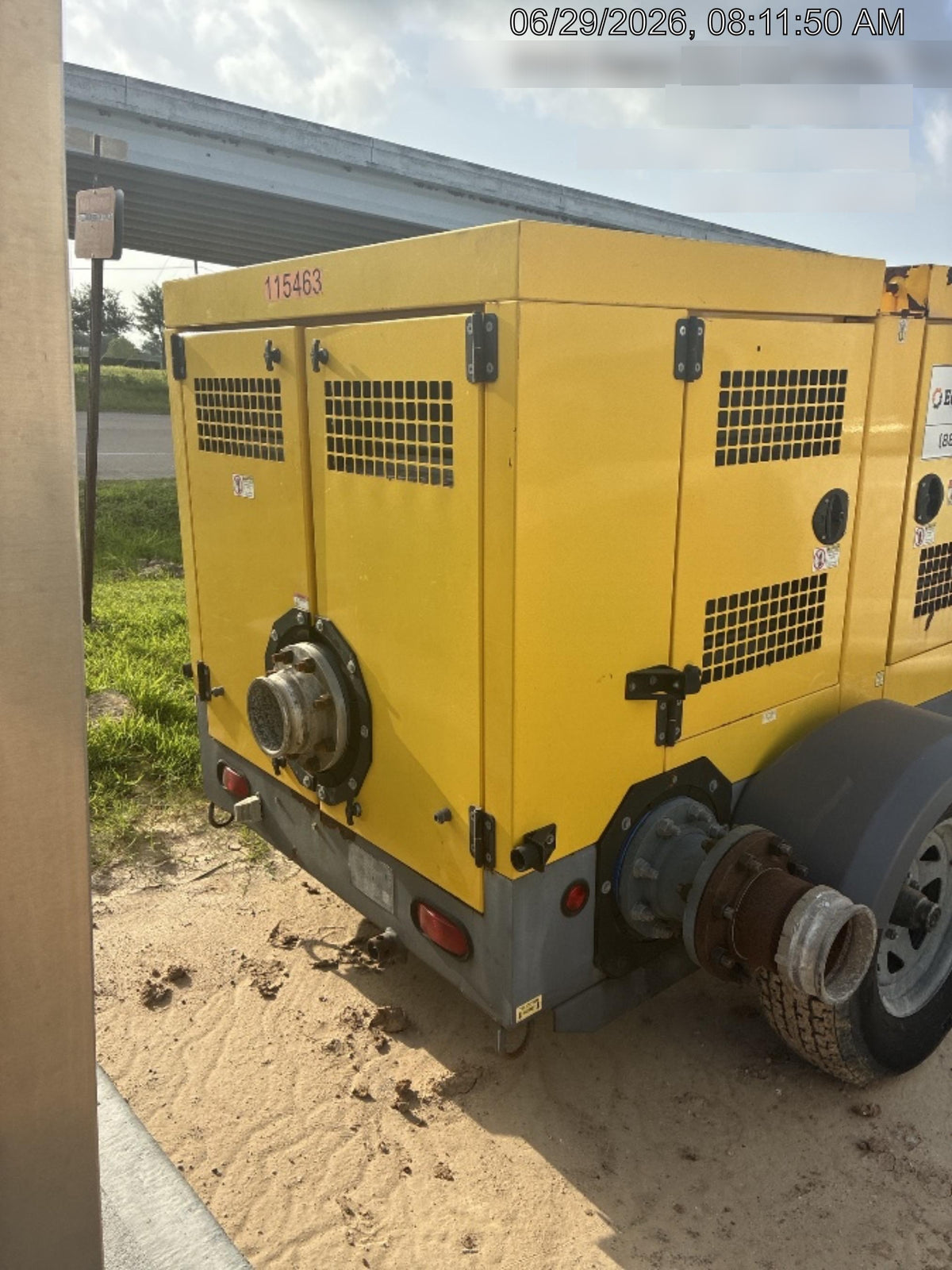 2020 ATLAS COPCO PAS 150 HF CS Enclosed
