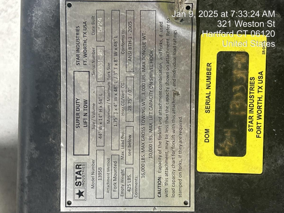 2024 STAR INDUSTRIES 1395B