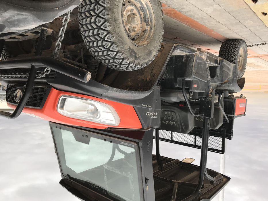 2019 Kubota RTV-X1140 4wd Utility Cart, LED Strobe, Windshield Tempered Glass, Pastic Canopy, Wire Harness Kit, Backup Alarm