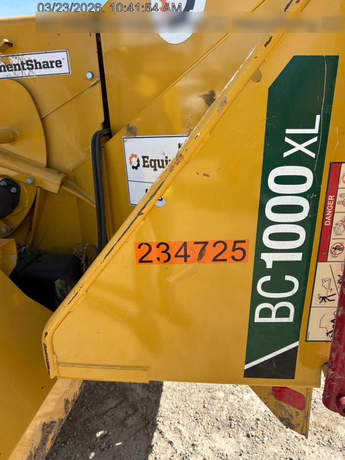 2022 VERMEER BC1000XL Diesel